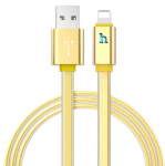 Кабель USB Hoco UPL12 Apple 1,2м золото