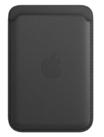 iPhone Leather Wallet with MagSafe, Black