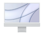 Apple iMac 24" Retina 4,5K, (M1 8C CPU, 7C GPU), 8 ГБ, 256 ГБ SSD, серебристый (MGTF3)