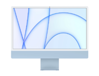 Apple iMac 24" Retina 4,5K, (M1 8C CPU, 8C GPU), 8 ГБ, 256 ГБ SSD, синий (MGPK3)