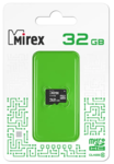 Карта памяти Mirex microSDHC 32Gb Class 10