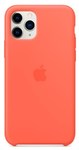 Чехол Silicon case iPhone 11 Pro Max, спелый клементин