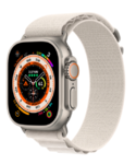 Часы Apple Watch Ultra 49mm Titanium, Starlight Alpine Loop M