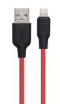 Кабель USB-Lightning HOCO X21 Plus, красный