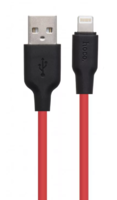 Кабель USB-Lightning HOCO X21 Plus, красный