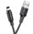 Кабель USB-Lightning Borofone X41 Magnetic, Black