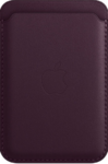 iPhone Leather Wallet with MagSafe, Bordo