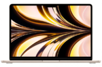 Apple MacBook Air 13 (2022), Apple M2 8-Core, GPU 10-Core, 8ГБ, 512ГБ SSD, Starlight  MLY23