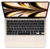 Ноутбук Apple MacBook Air 13 (2022), Apple M2 8-Core, GPU 8-Core, 16ГБ, 256ГБ, Starlight  