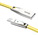 Кабель USB - Type-C Hoco U9, gold
