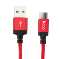 Кабель Hoco X14 Times speed USB - USB Type-C, 2m, красный