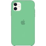 Чехол Silicon case iPhone 11, зеленый