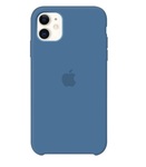 Чехол Silicon case iPhone 11, синий