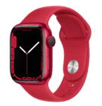 Смарт-часы Apple Watch Series 7, 45mm, (PRODUCT)RED, Red Sport Band