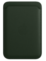 iPhone Leather Wallet with MagSafe, Green