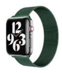 Металлический ремешок Apple Watch 38/40mm, Миланская петля, цвет Green
