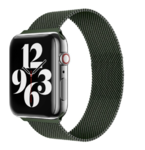 Металлический ремешок Apple Watch 38/40mm, Миланская петля, цвет Olive Green