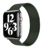 Металлический ремешок Apple Watch 42/44mm, Миланская петля, цвет Olive Green
