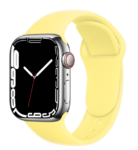 Силиконовый ремешок Apple Watch 38/40mm, цвет Cream Yellow