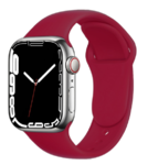 Силиконовый ремешок Apple Watch 38/40mm, цвет Rose red