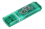 USB флешка Smartbuy Glossy Series 64GB, Green (SB64GBGS-G)
