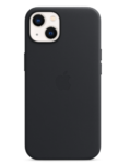 Чехол Apple MagSafe для iPhone 13, кожа, «dark night»
