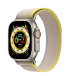 Часы Apple Watch Ultra 49mm Titanium, Yellow/Beige Trail Loop M/L