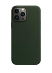 Чехол Apple MagSafe для iPhone 13 Pro, кожа, «green sequoia»