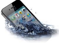 Очистка аппарата после попадания воды на iPhone 5