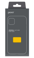 Клип-кейс PERO LIQUID SILICONE для Samsung S21 Plus желтый
